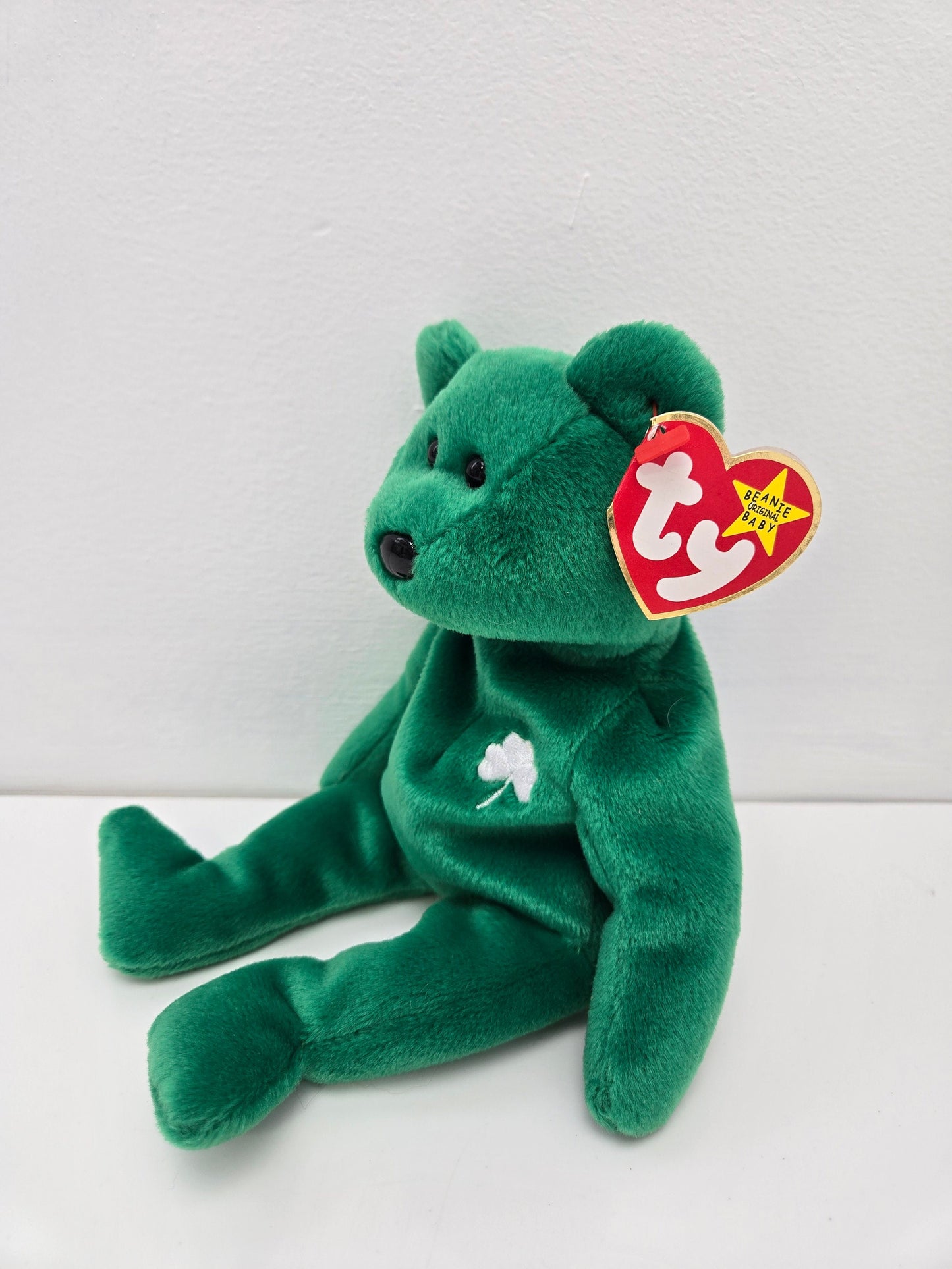 Ty Beanie Baby “Erin” the CLASSIC St. Patrick’s Day or Irish Bear (8.5 inch)