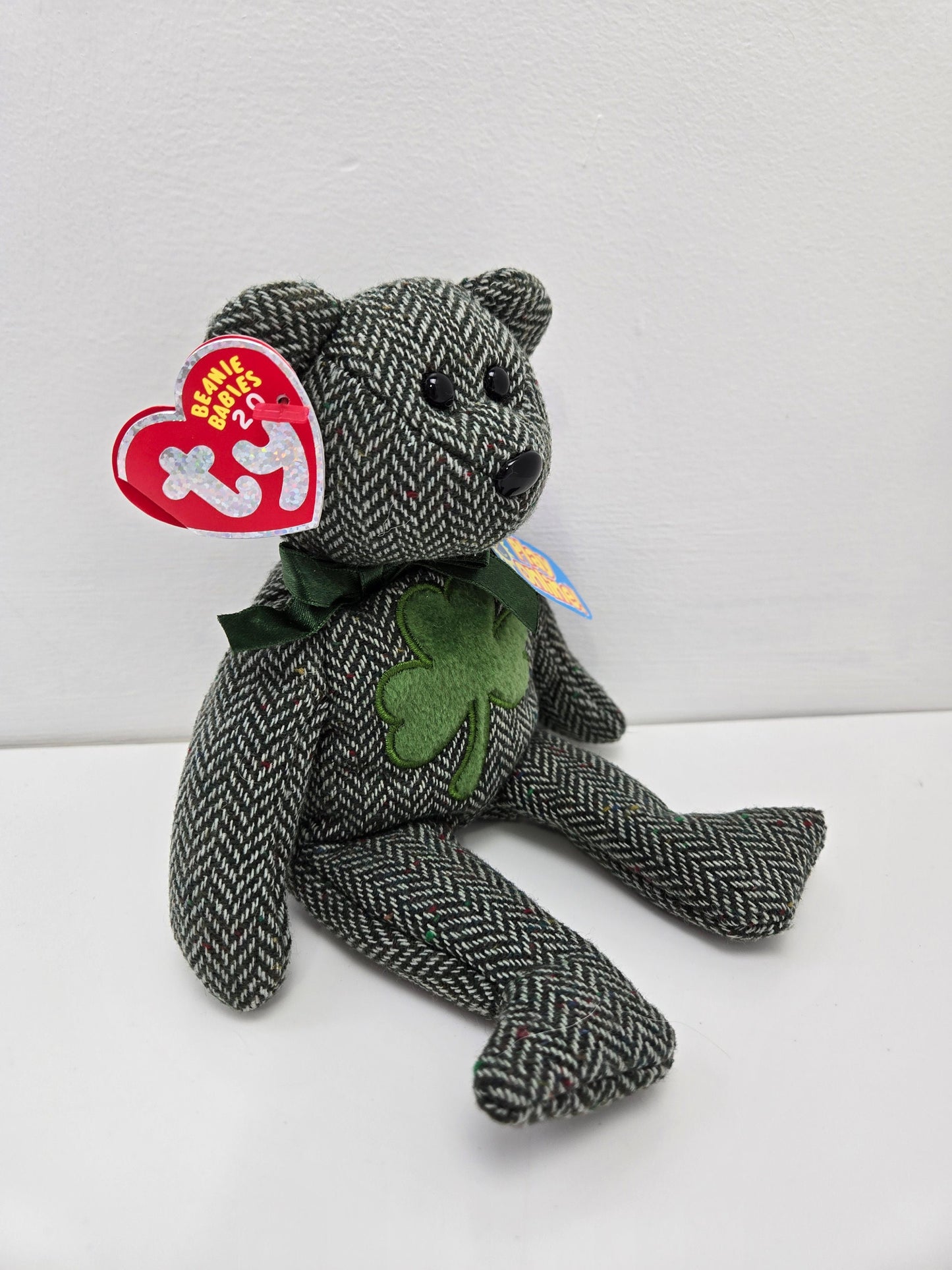 Ty Beanie Baby 2.0 “McLucky” the St. Patrick’s Day Irish Bear! *Rare* (8.5 inch)