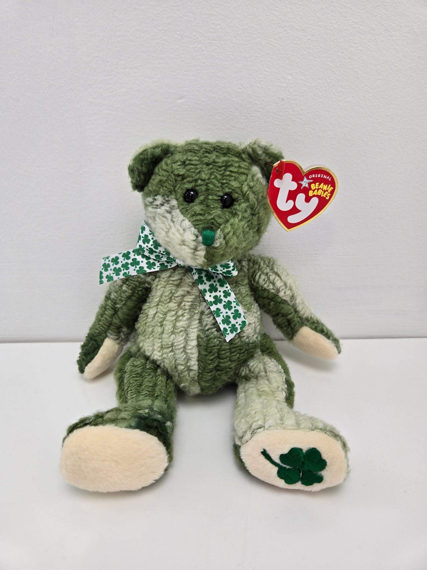 Ty Beanie Baby “McWooly” the St Patricks Day Bear! (8 inch)