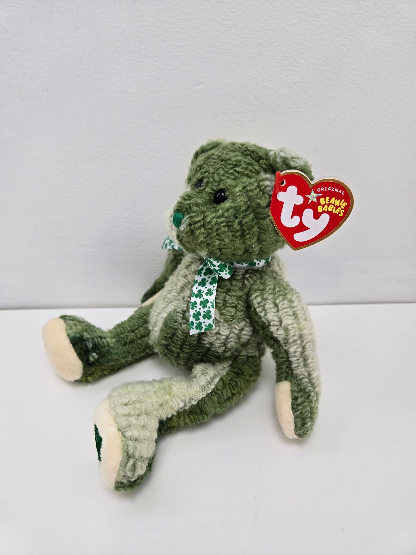 Ty Beanie Baby “McWooly” the St Patricks Day Bear! (8 inch)