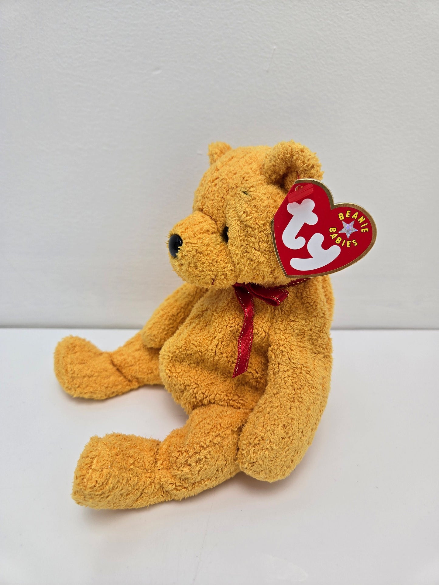 Ty Beanie Baby “Poopsie” the Yellow Bear (8 inch)
