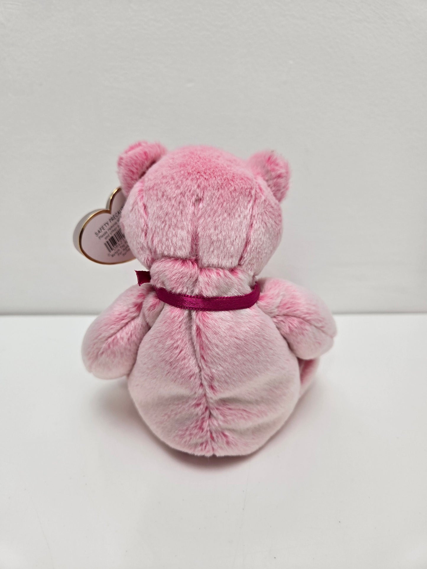 Ty Beanie Baby “Romance” the Pink Bear  ( 7 Inch)