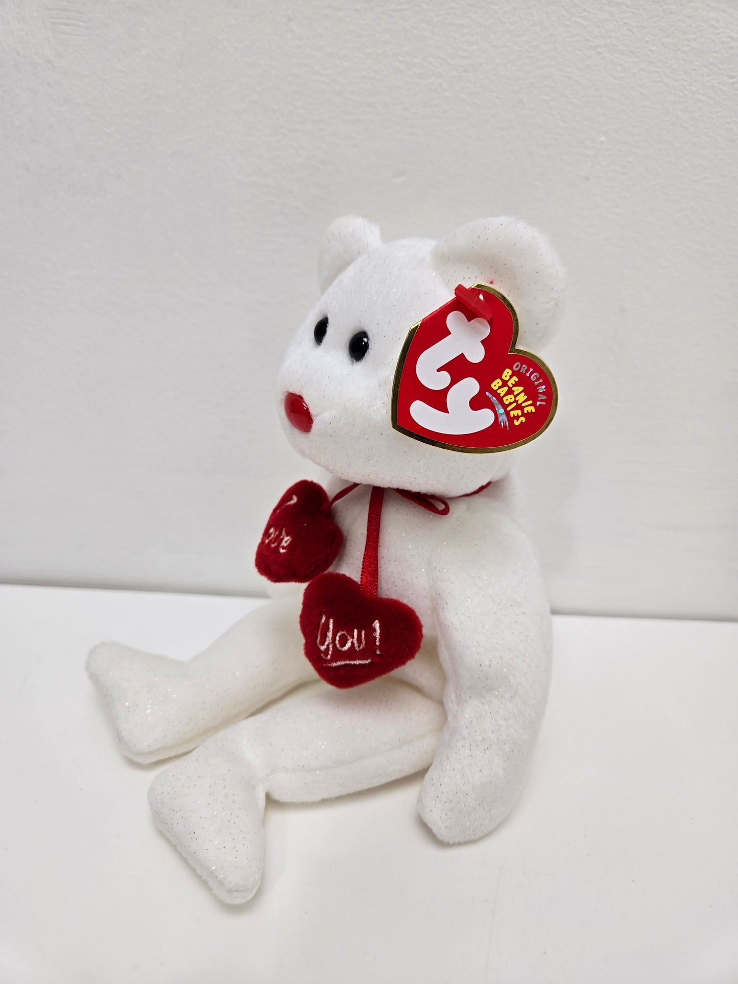 Ty Beanie Baby “Truly” the I LOVE YOU Valentine’s Day Bear (8.5 inch)