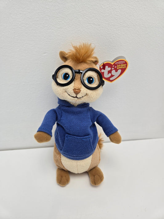 Ty Beanie Baby “Simon” from Alvin and the Chipmunks! *Rare* (7 inch) Vintage 1990s 2000s Beanies