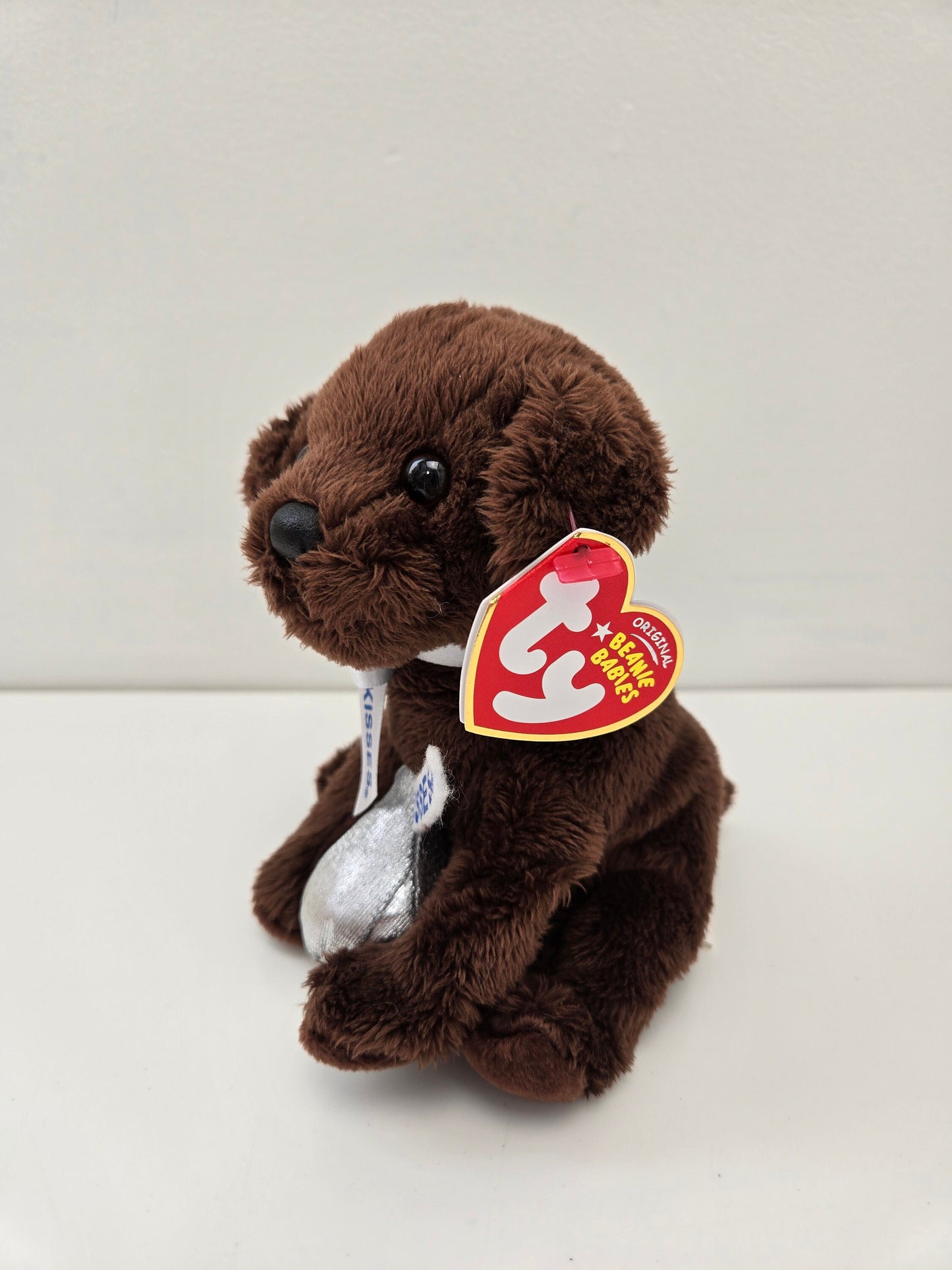 Ty Beanie Baby “Chocolate Kiss” the Hershey Dog - Walgreen’s Exclusive! (6 inch)