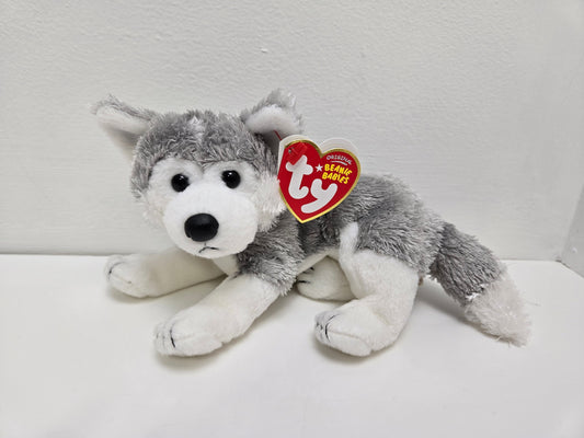 Ty Beanie Baby “Avalanche” the Husky Pup *Rare* (8 inch)