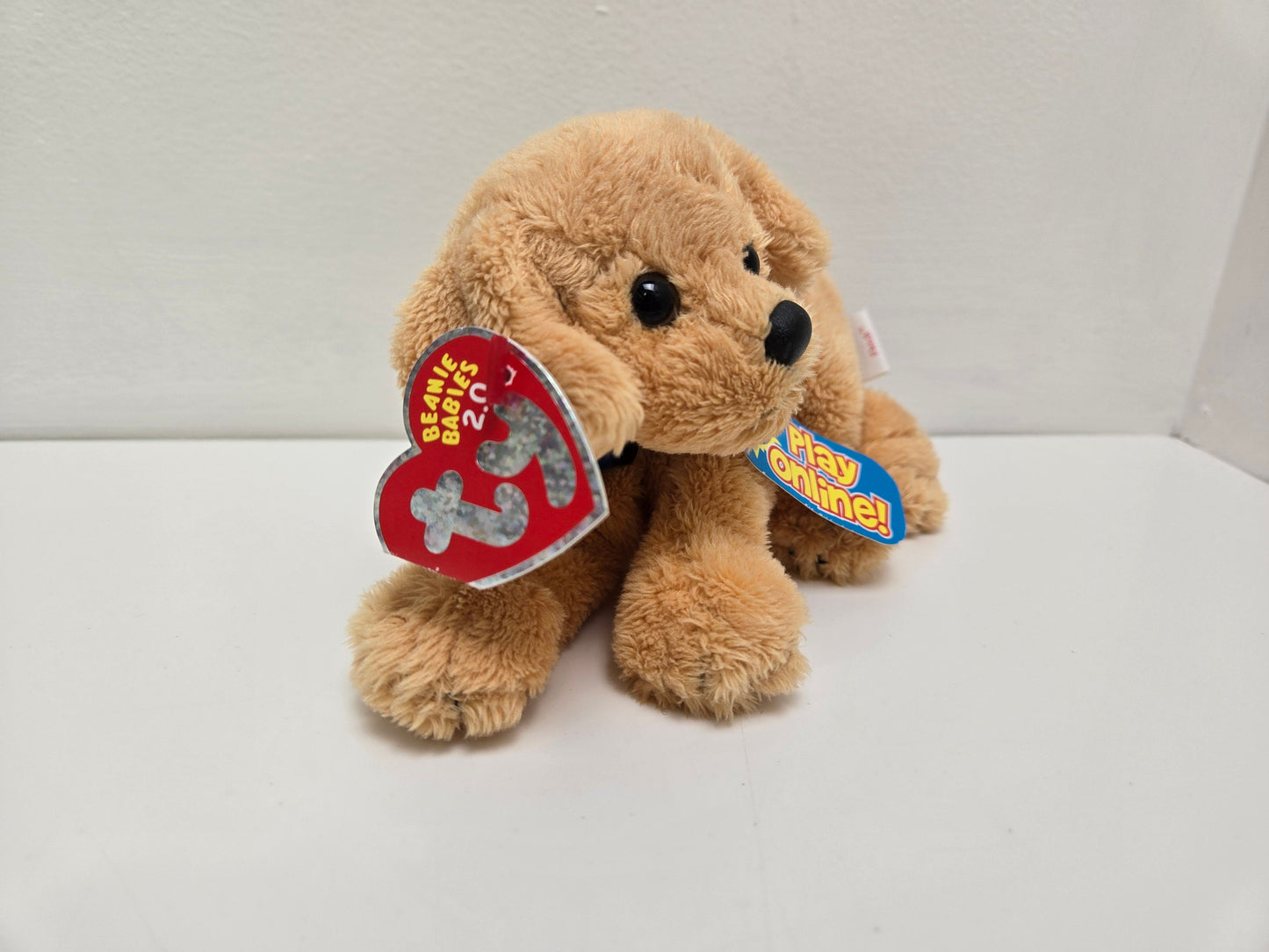 Ty Beanie Baby “Fletch” the Golden Retriever / Lab Dog  *Rare* (6.5 inch)