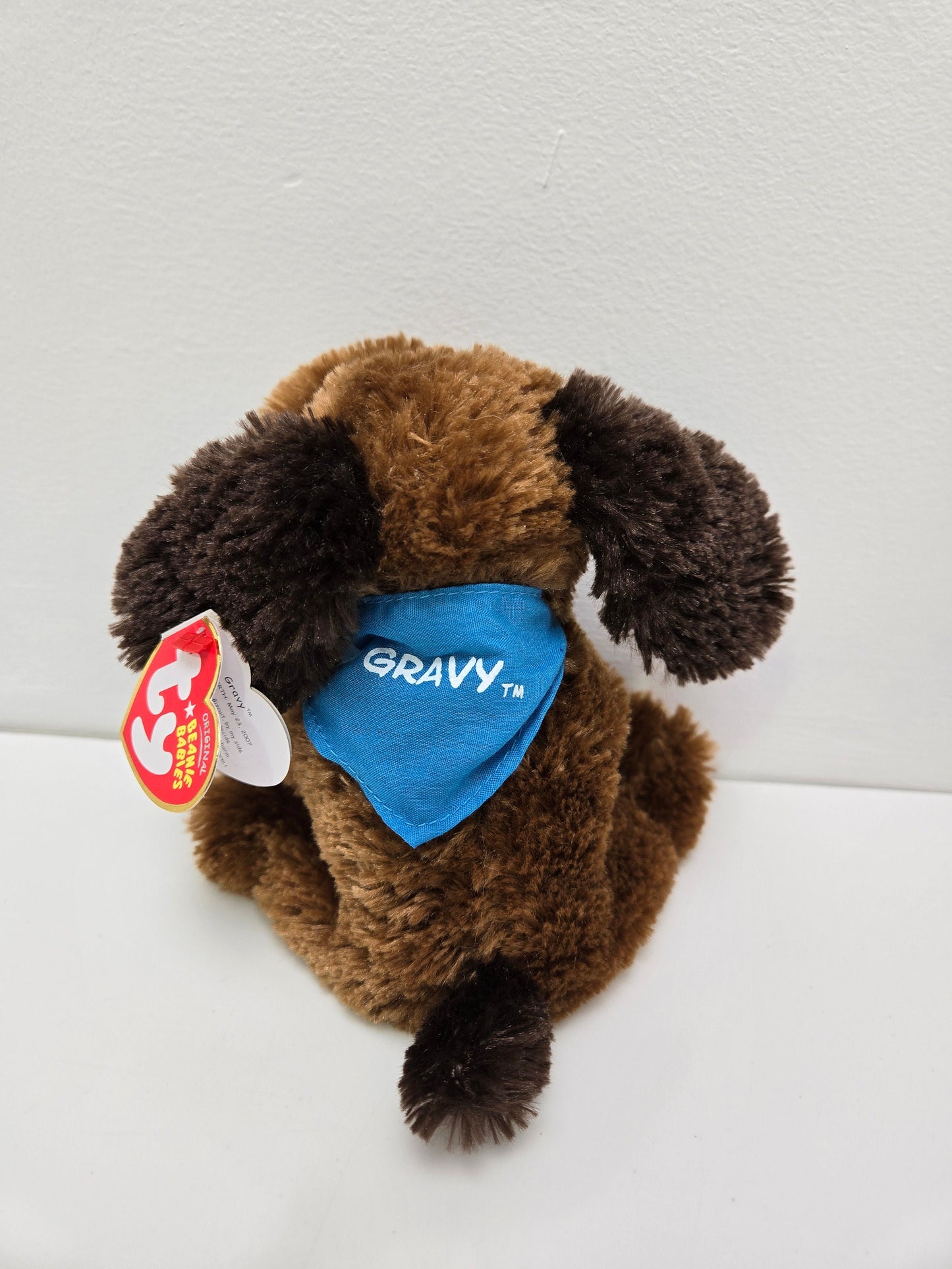 Ty Beanie Baby “Gravy” the Dog - Bob Evans Exclusive! (6 inch)