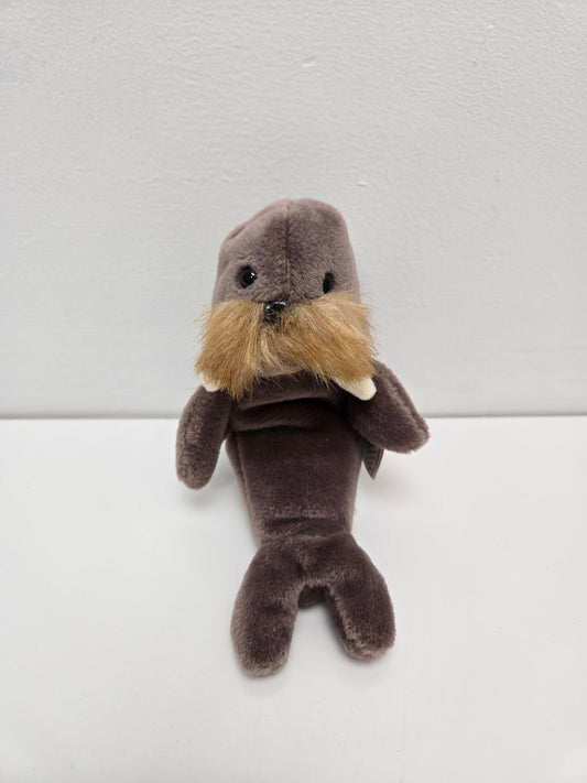 Ty Beanie Baby “Jolly” the Walrus Handmade in Indonesia with Canadian Tush Tag! (9 inch)