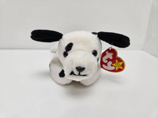 Ty Beanie Baby “Dotty” the Dalmatian Handmade in Indonesia with Canadian Tush Tag - Non Mint Tag! (9 inch)