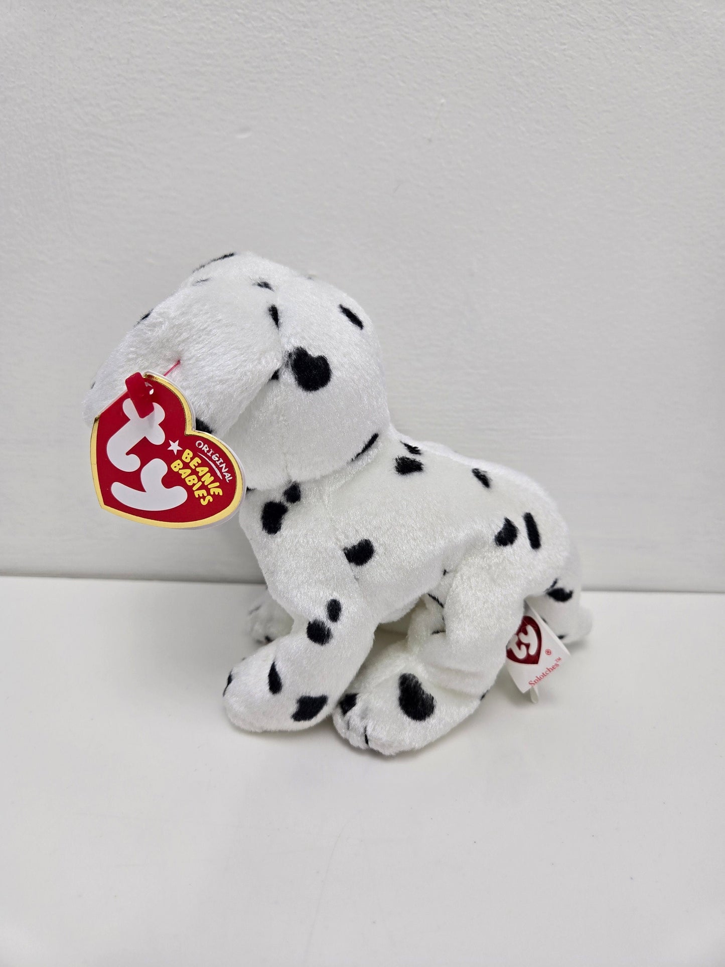 Ty Beanie Baby “Splotches” the Dalmatian Dog  (5.5 inch)