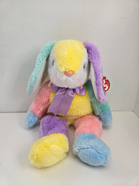 Ty Beanie Buddy “Dippy” the Multicoloured Bunny Rabbit *Rare* (13 inch)