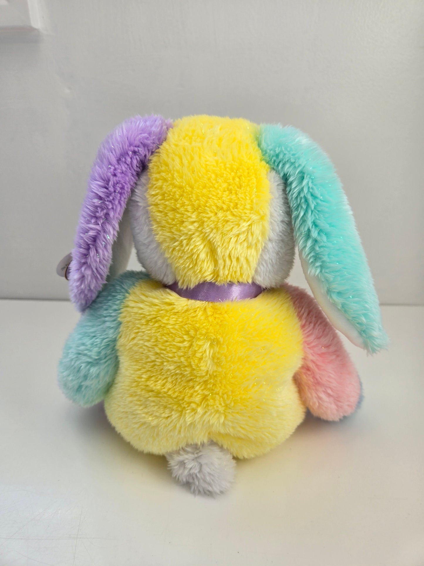 Ty Beanie Buddy “Dippy” the Multicoloured Bunny Rabbit *Rare* (13 inch)