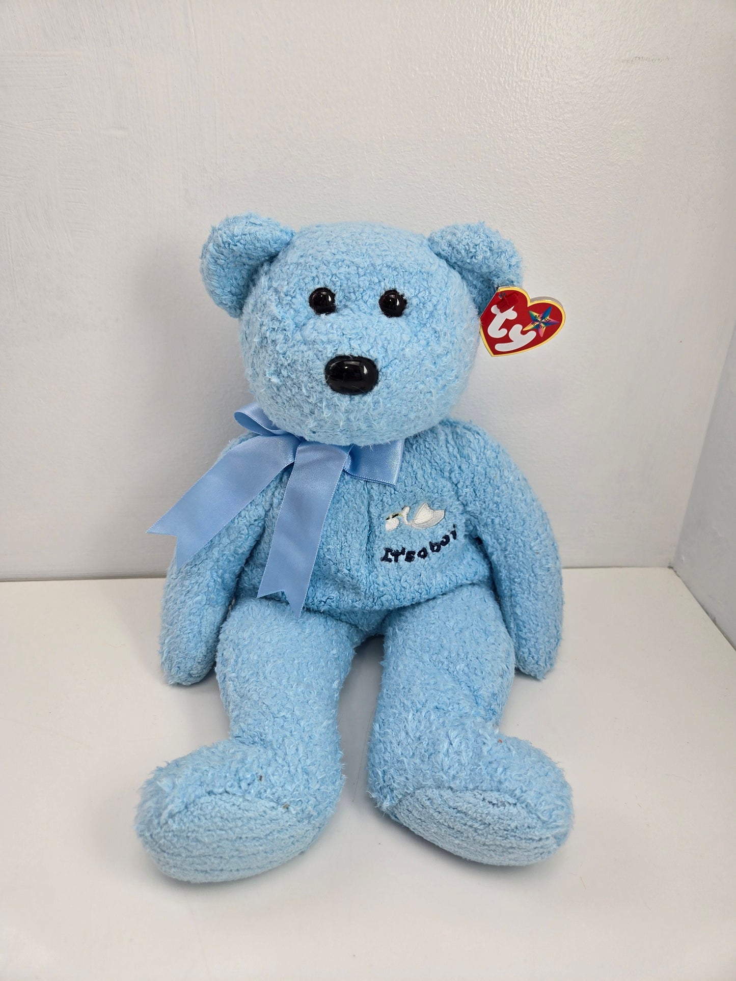 Ty Beanie Buddy “It’s a boy” the Gender Reveal Bear  (14 inch)