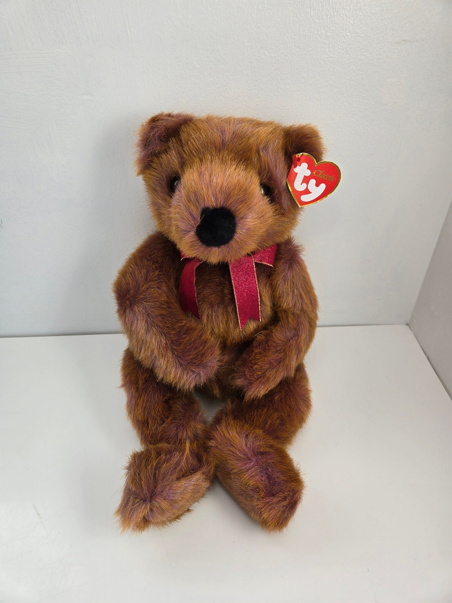 Ty Classics Collection “Taffybeary” the Adorable Teddy Bear (13 inch)