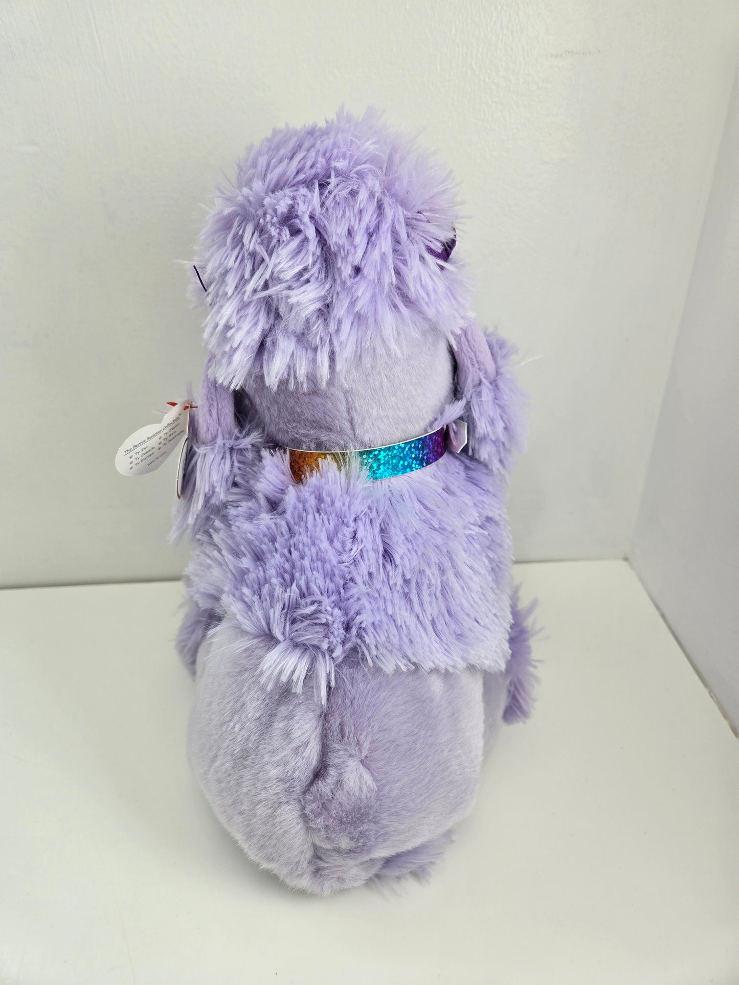 Ty Beanie Buddy “Demure” the Purple Poodle (12 inch)