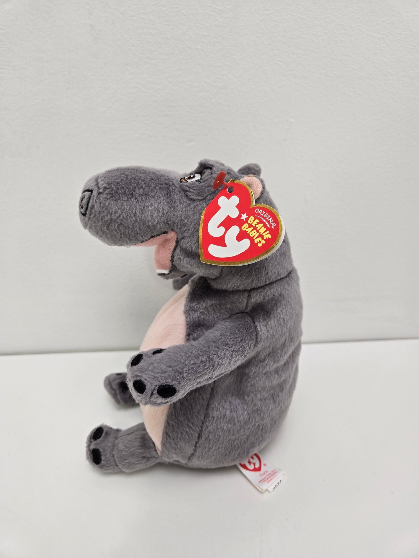 Ty Beanie Baby “Gloria” the Hippo - Madagascar 2 Movie (6 inch)