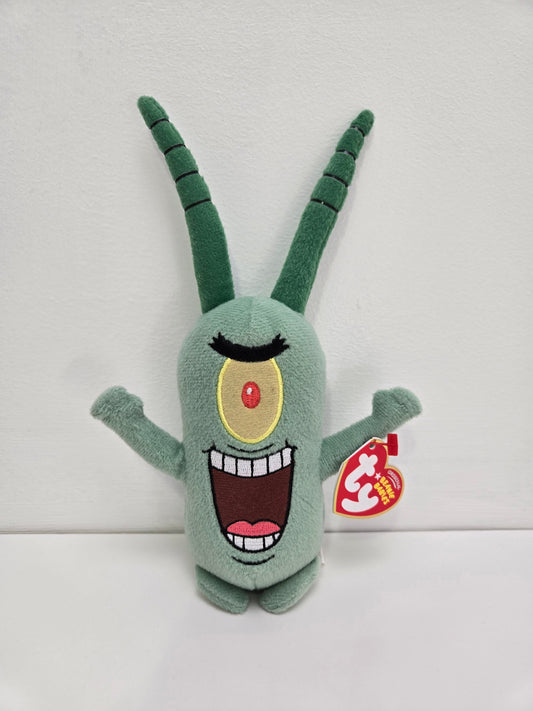 Ty Beanie Baby “Sheldon J. Plankton” from SpongeBob SquarePants (7 inch)