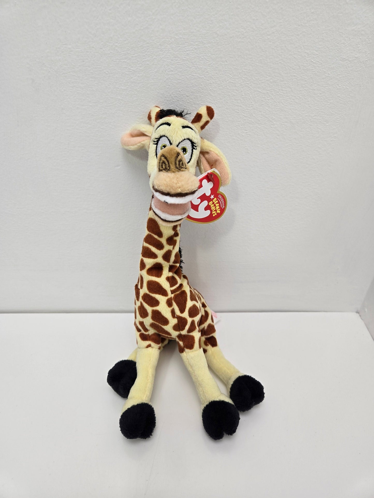 Ty Beanie Baby “Melman” the Giraffe - Madagascar 2 (9 inch)