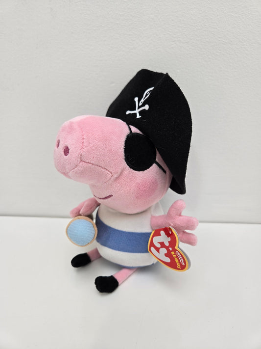 Ty Beanie Baby “Pirate George” - From the Children’s Show Peppa Pig (7 inch)