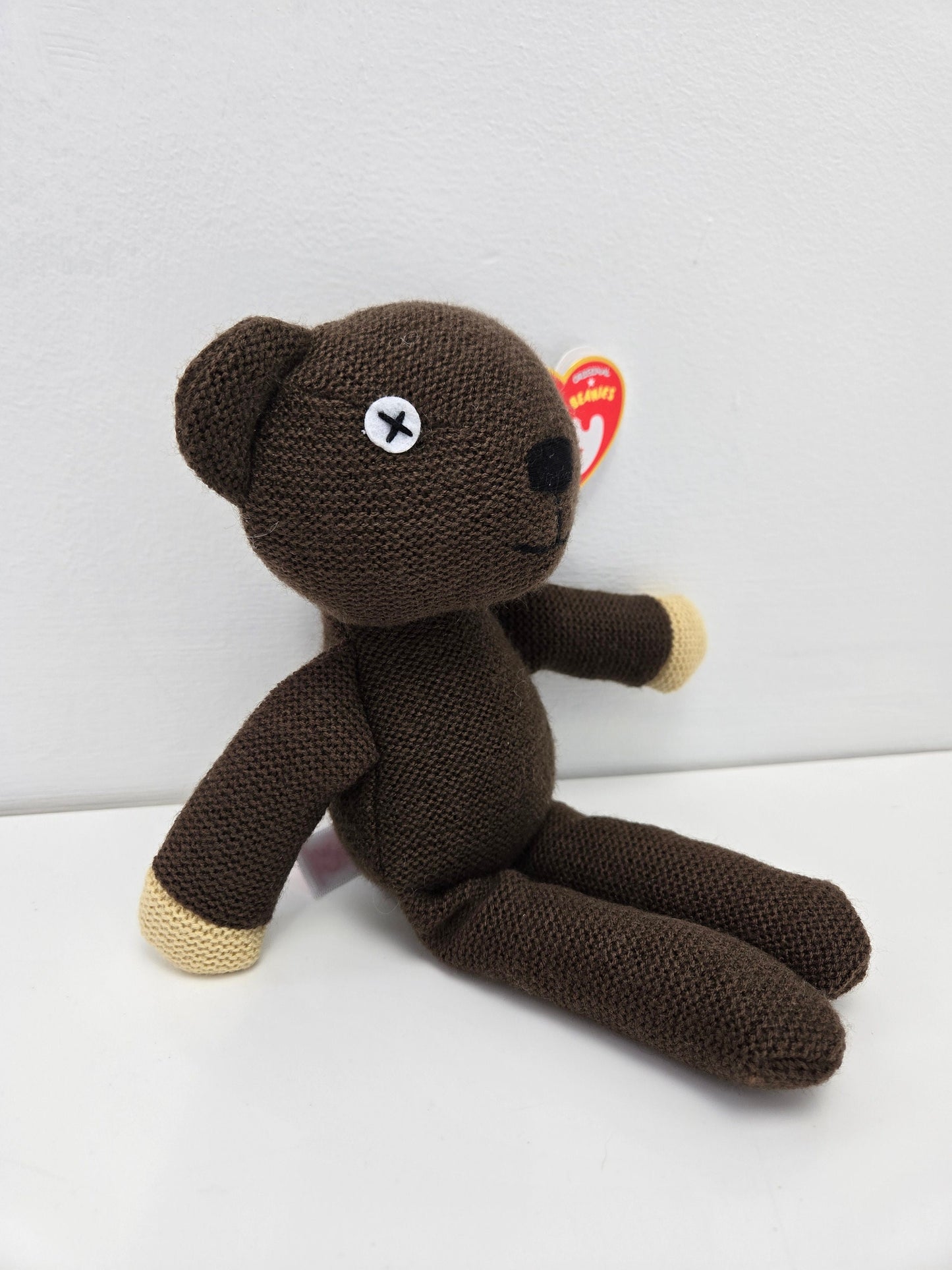 Ty Beanie Baby “Teddy” the Teddy Bear from Mr. Bean! UK Exclusive! (8.5 inch)