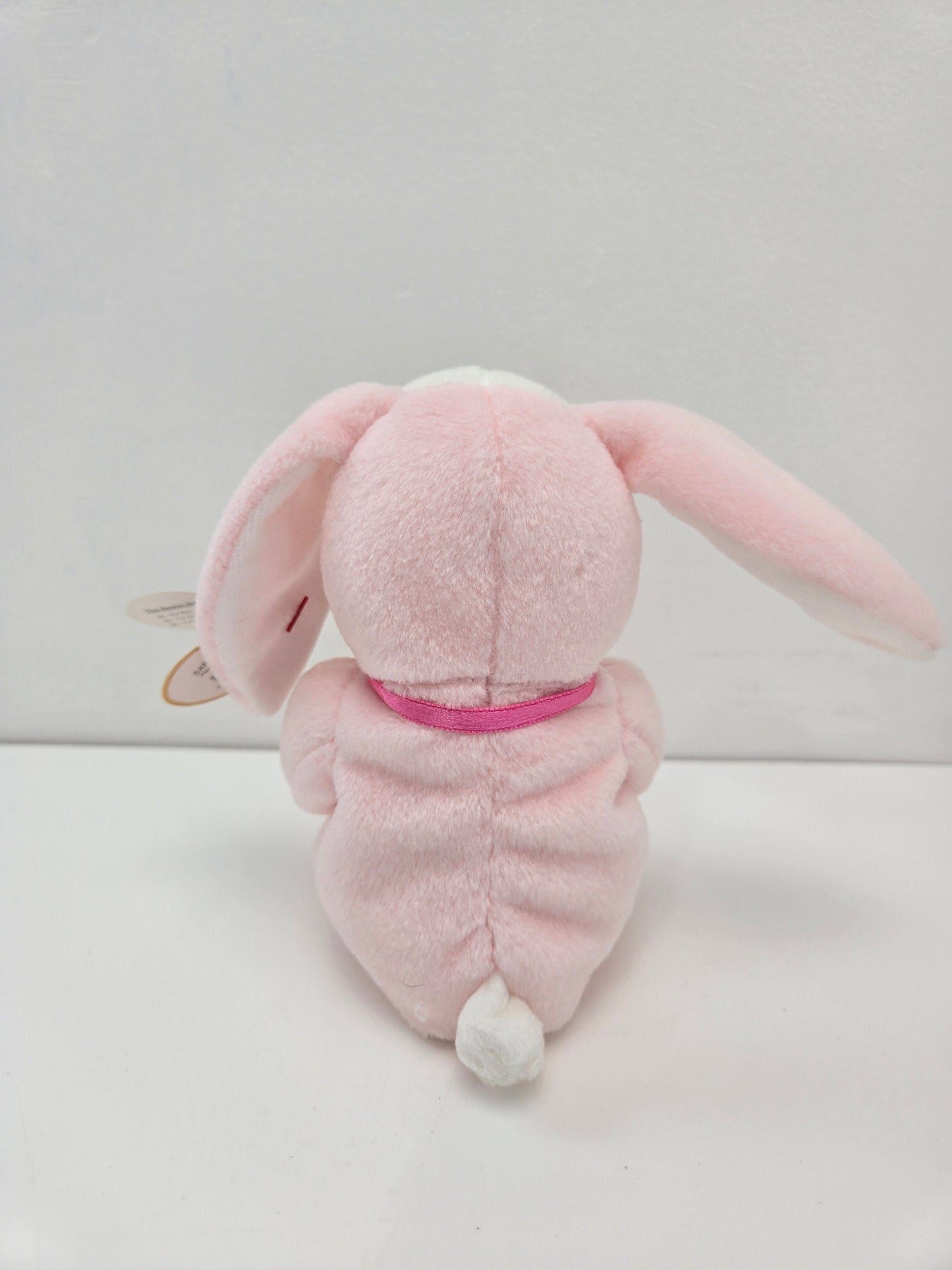 Ty Beanie Baby “Eggerton” the Pink Bunny Holding an Easter Egg! (8.5 inch)