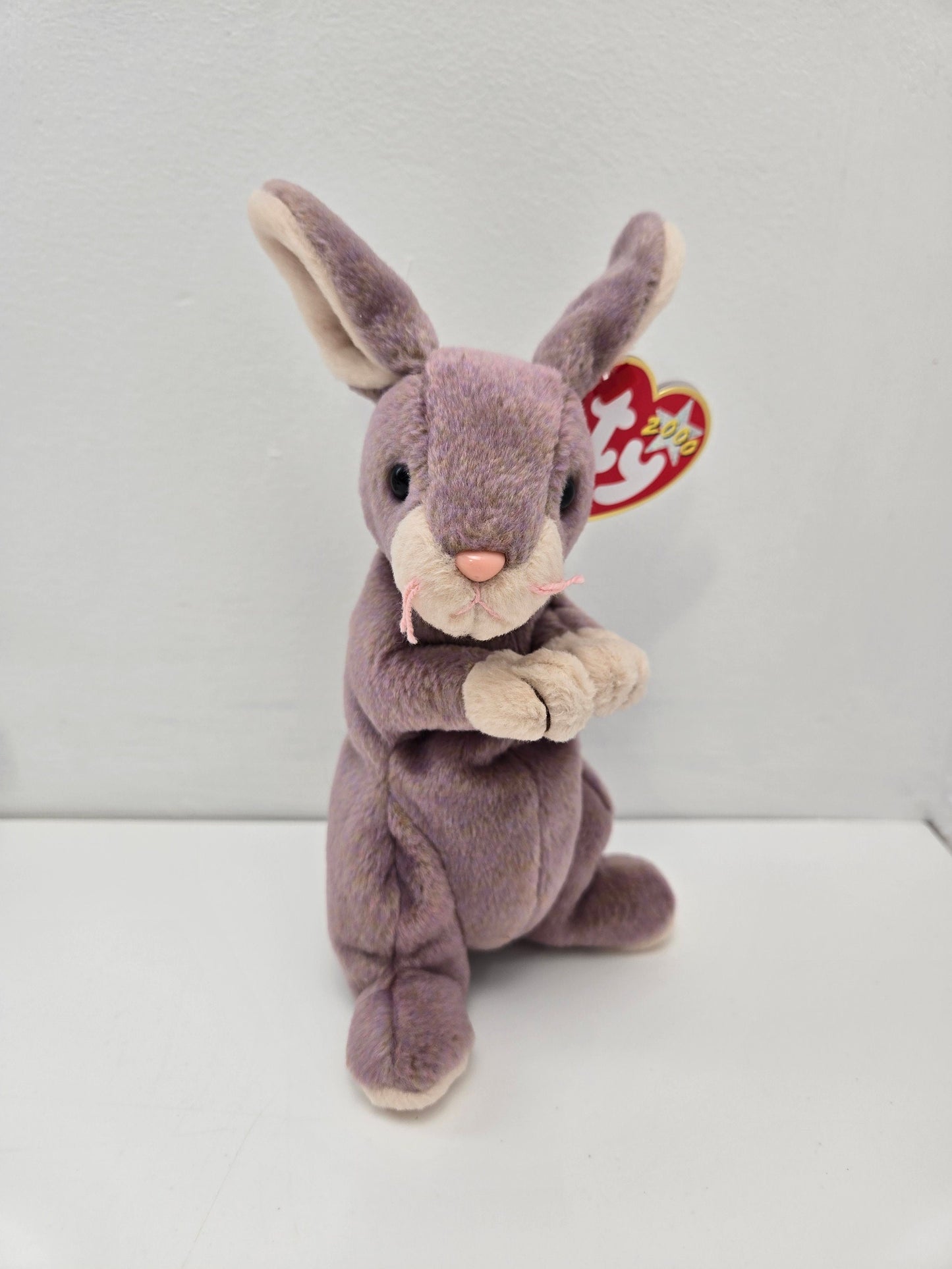 Ty Beanie Baby “Springy” the Purple Bunny (8 inch)