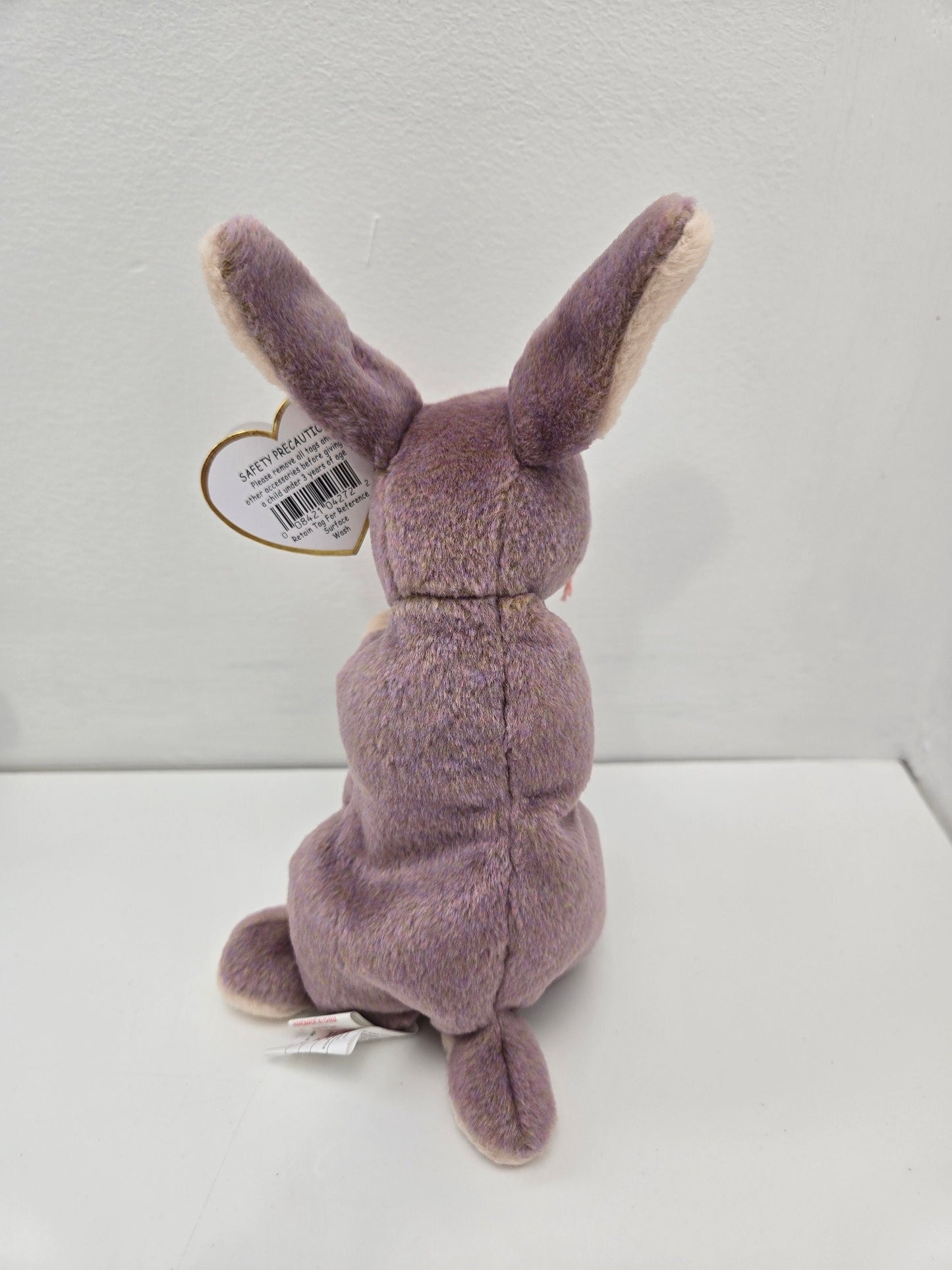 Ty Beanie Baby “Springy” the Purple Bunny (8 inch)