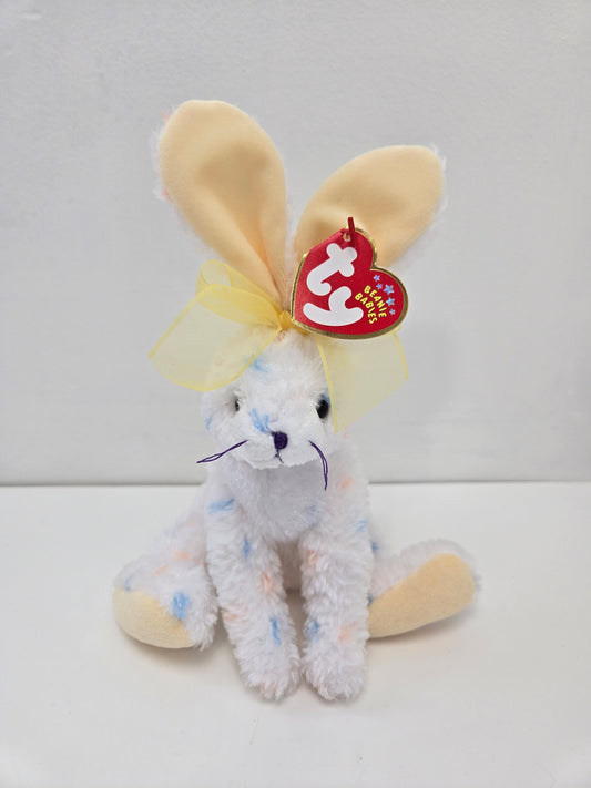 Ty Beanie Baby “Carrots” the Adorable Yellow and White Bunny Rabbit! (6.5 inch)