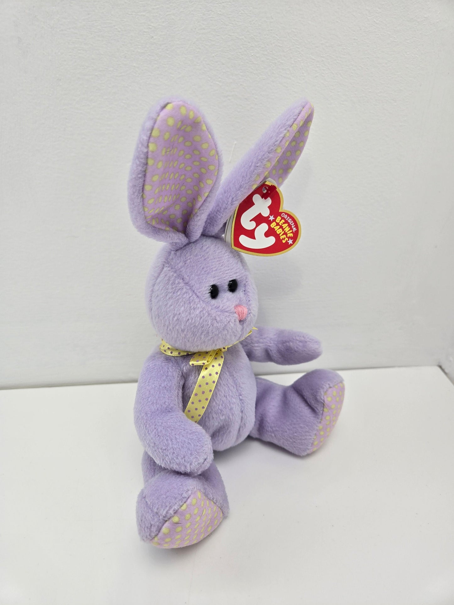 Ty Beanie Baby “Heather” the Purple Bunny Rabbit (6 inch)