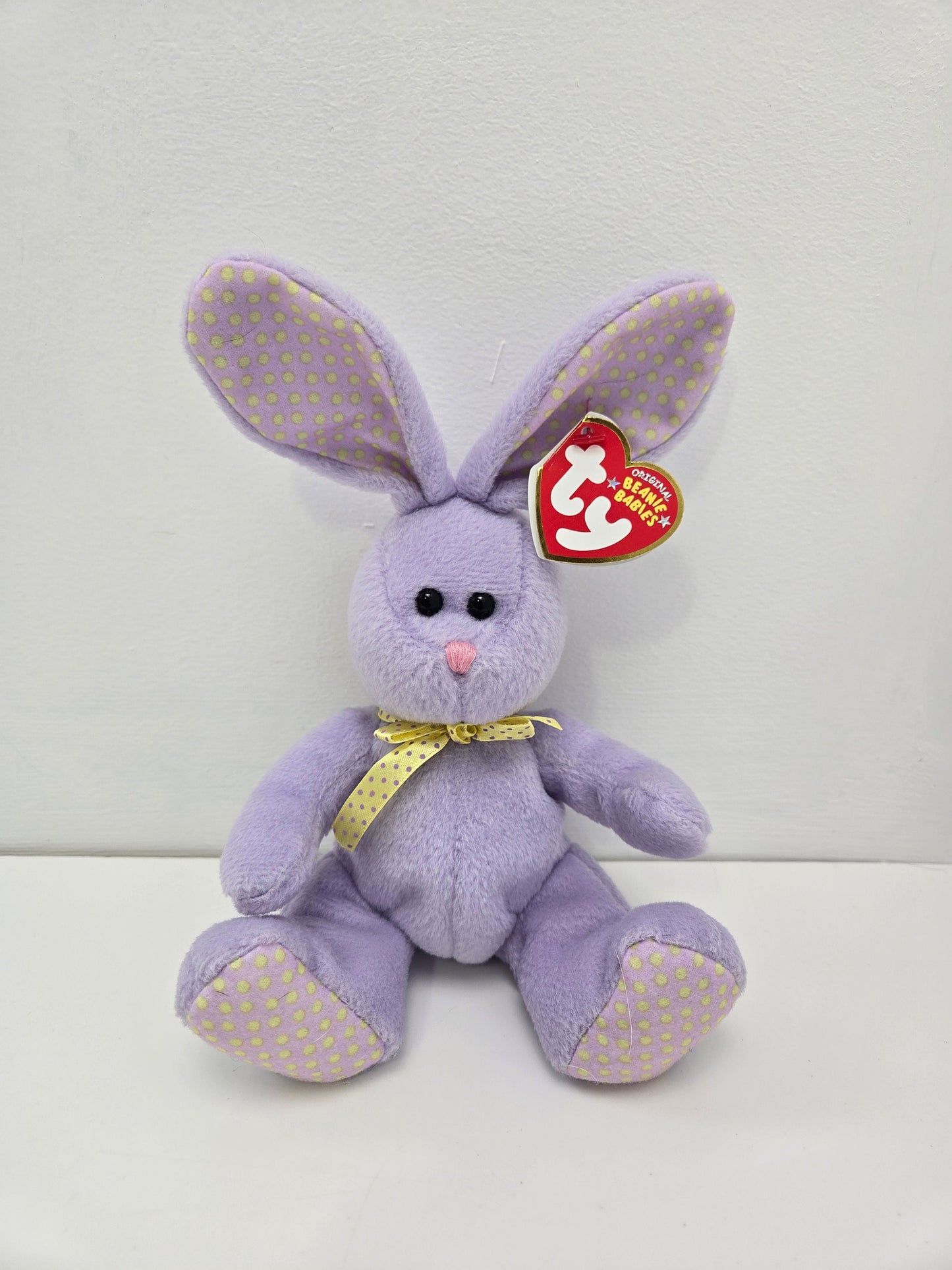 Ty Beanie Baby “Heather” the Purple Bunny Rabbit (6 inch)