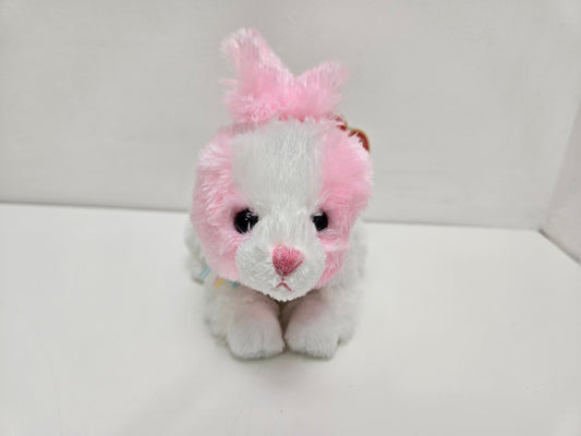 Ty Beanie Baby “Sorbet” the Pink and White Bunny (7 inch)