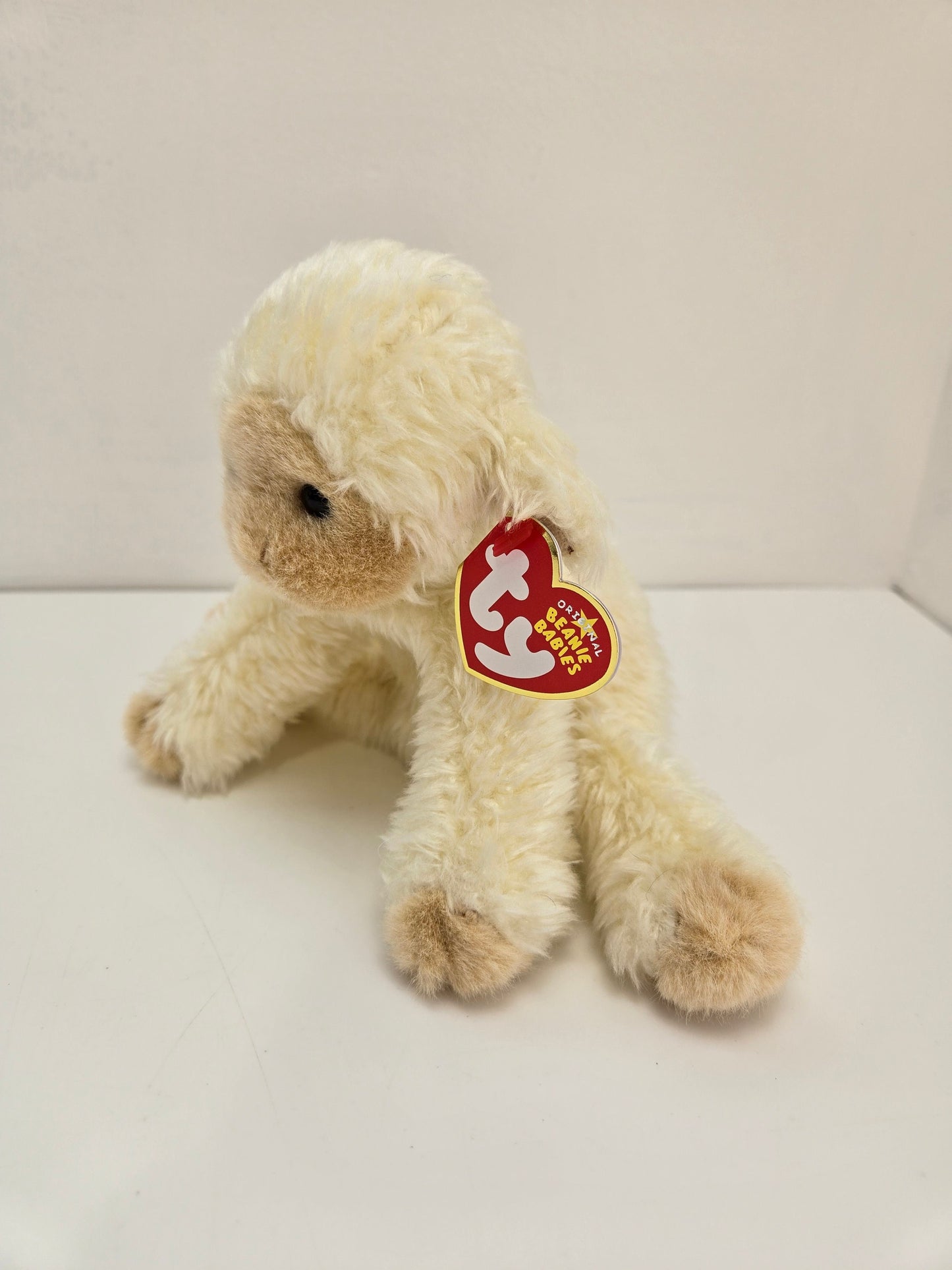 Ty Beanie Baby “Meekins” the Most Adorable Lamb ! (7 inch)