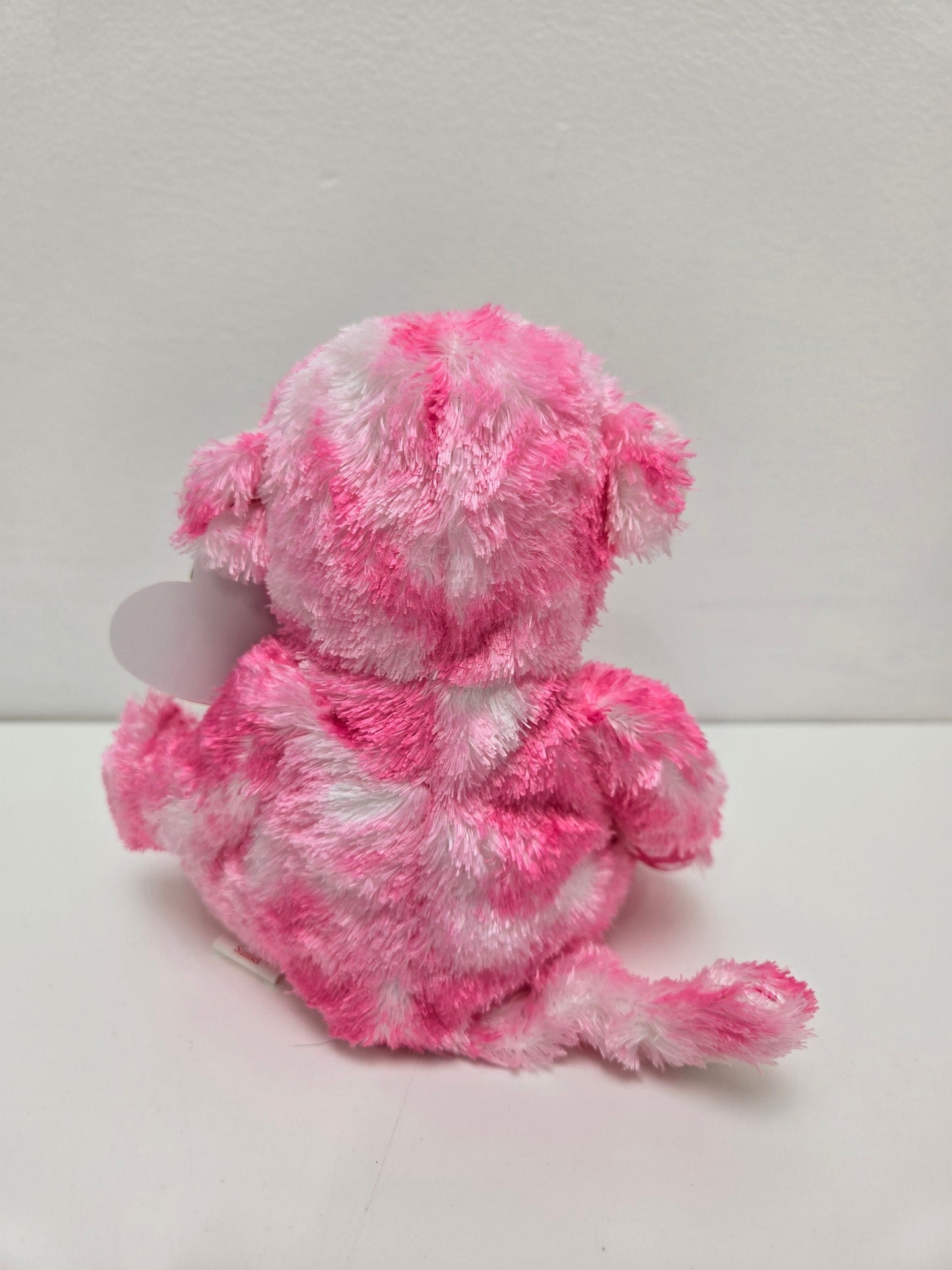 Ty Beanie Baby “Sunset” the ADORABLE Pink Monkey! (6 inch)