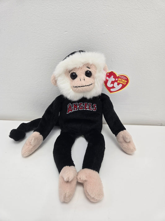 Ty Beanie Baby “Rally Monkey” - LA Angels Monkey! *Rare* (8 inch)