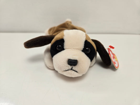 Ty Beanie Baby “Bernie” the St. Bernard Dog  (8.5 inch)