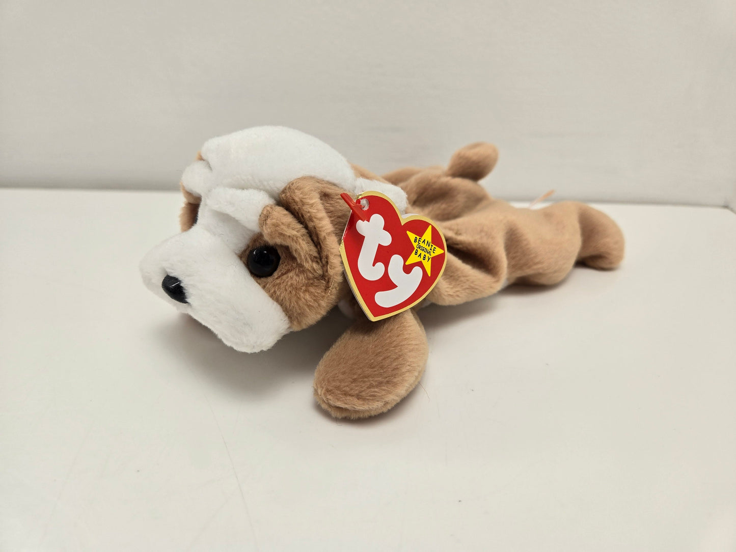 Ty Beanie Baby “Wrinkles” the Bulldog! (8 inch)