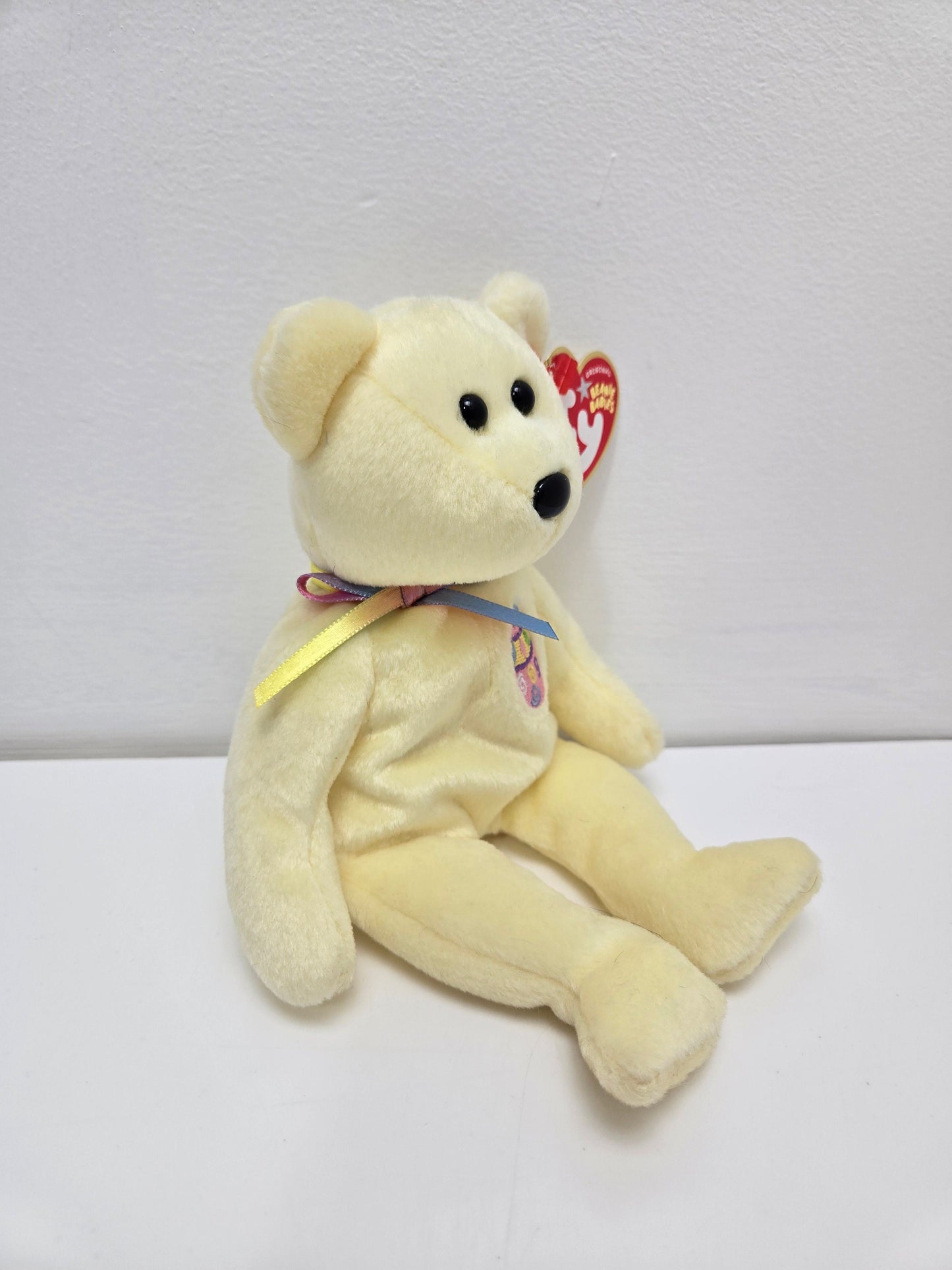 Ty Beanie Baby “Eggs” the Yellow Easter Bear !