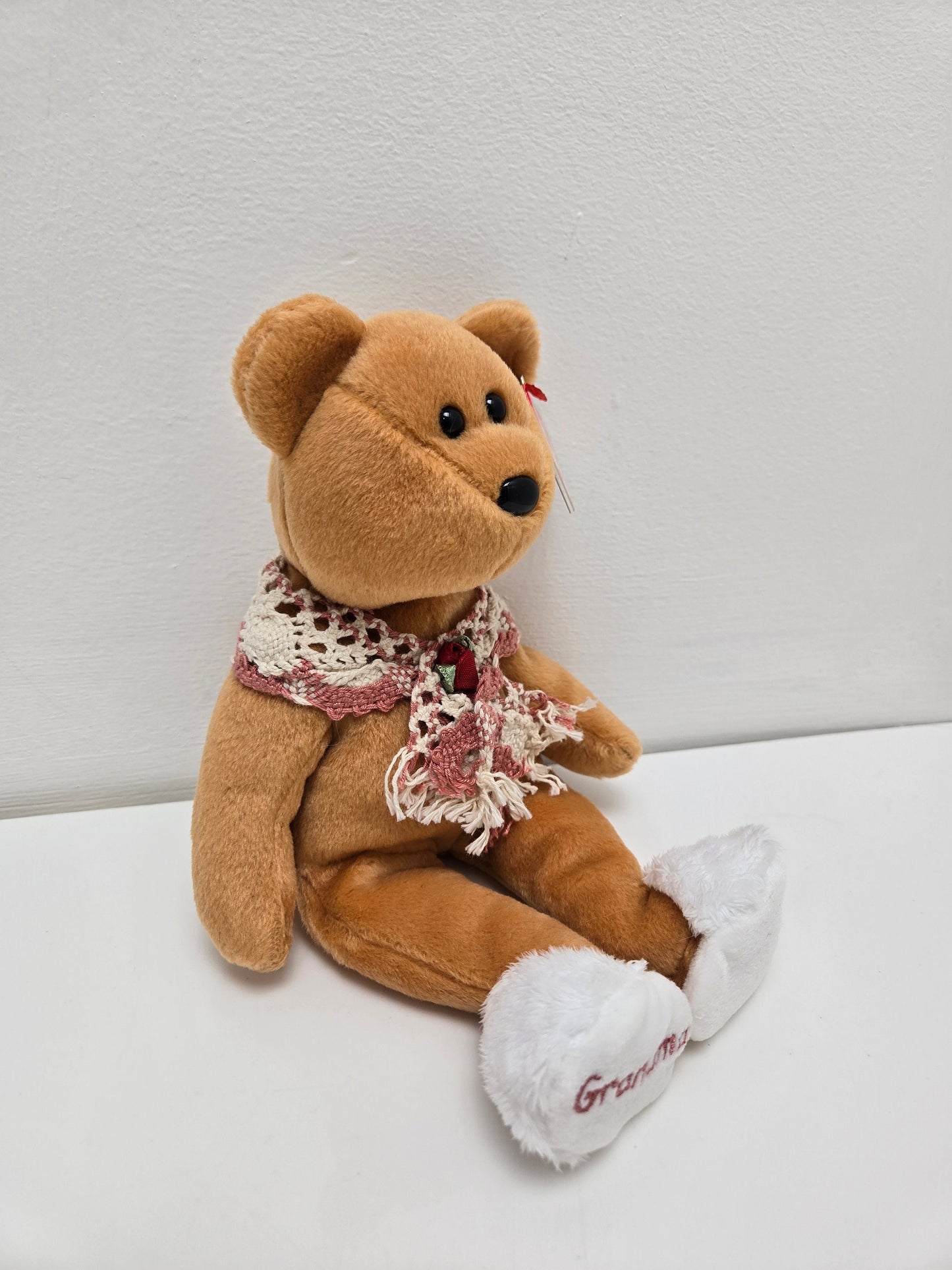 Ty Beanie Baby “Grams” the Grandma Bear - Internet Exclusive (8.5 inch)