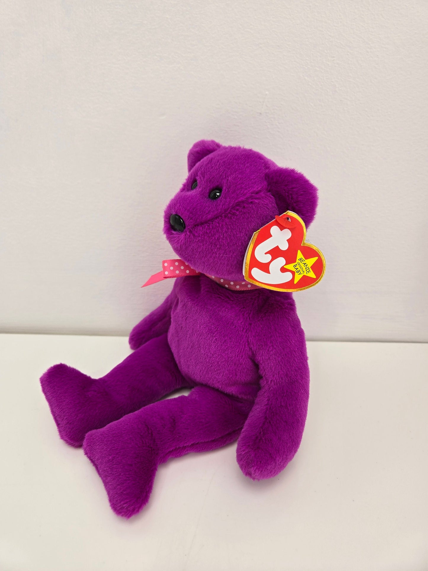 Ty Beanie Babies 30th Anniversary Beanie Magecta the Bear - Limited Production!