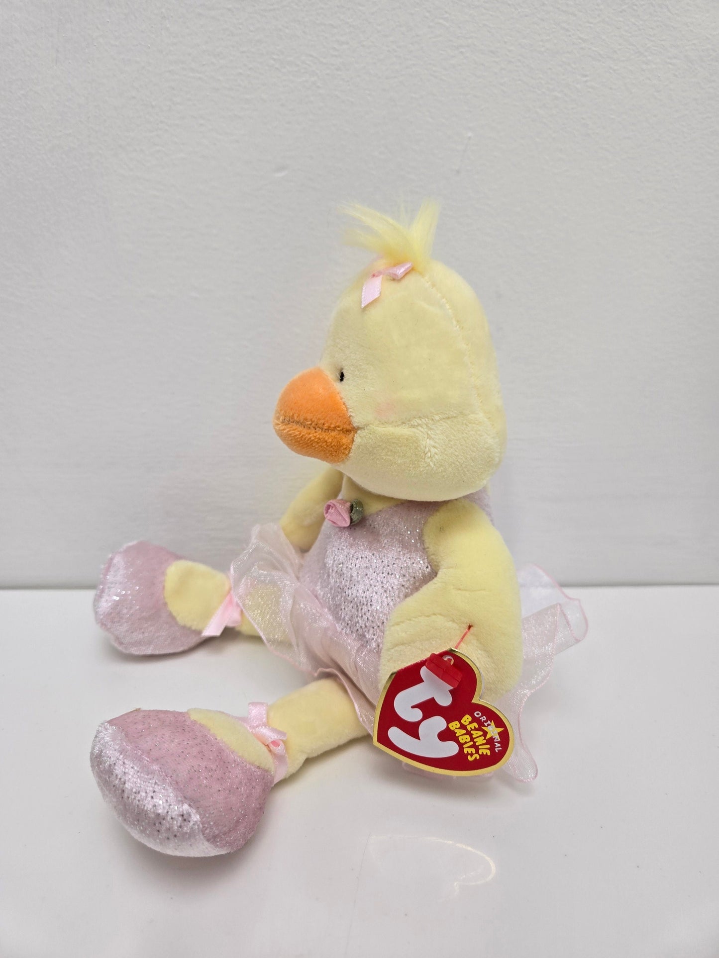 Ty Beanie Baby “Allegro” the Tutu Ballet Duck! (7 inch)