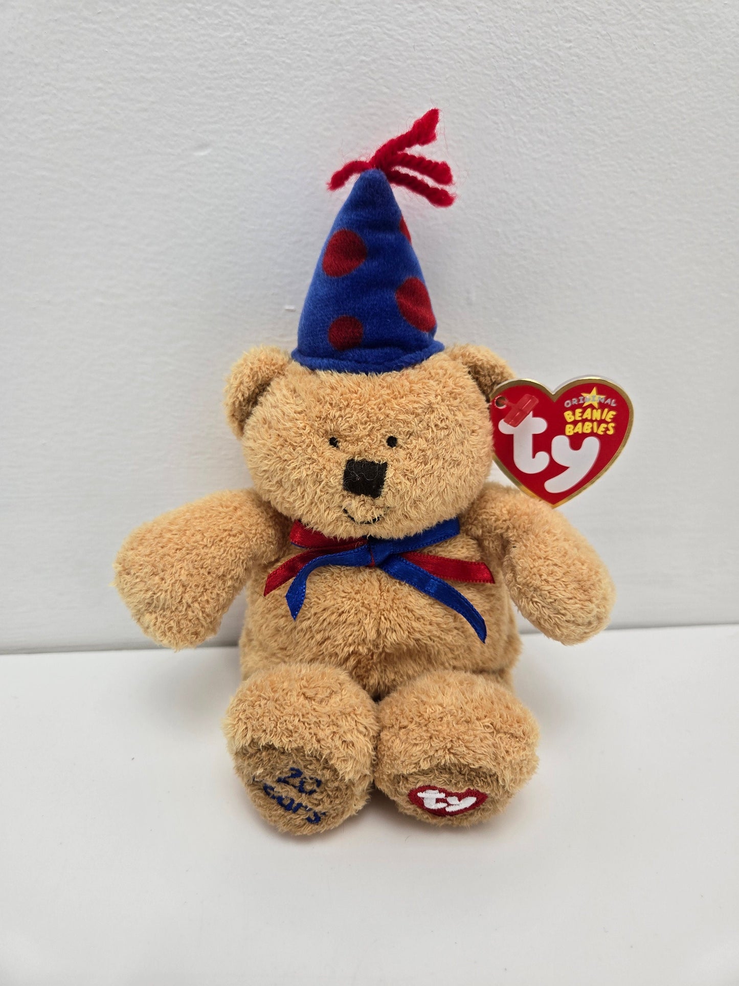 Ty Beanie Baby “Laughter” the Birthday Bear (5.5 inch)