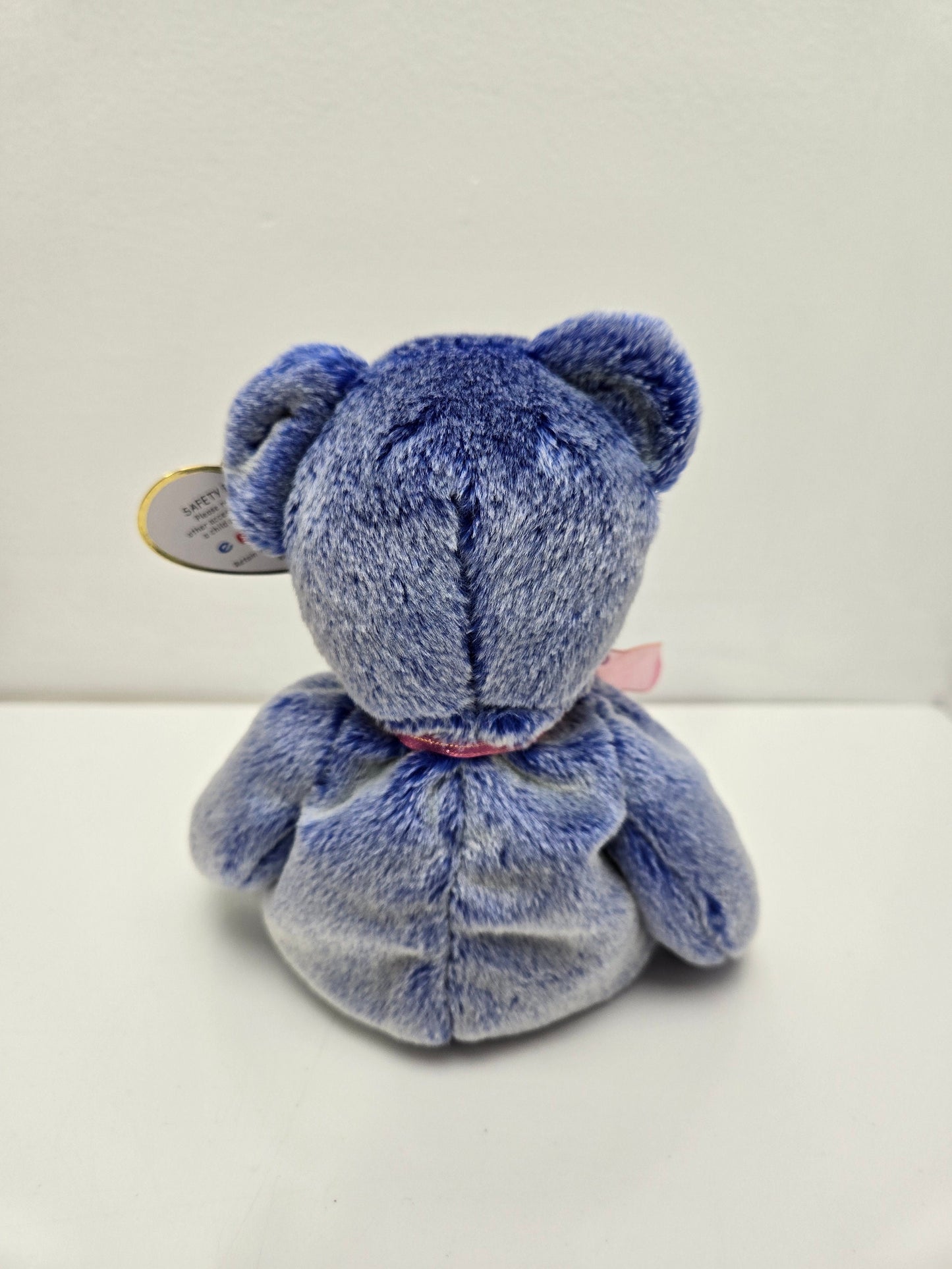 Ty Beanie Baby “Periwinkle” the E-Bear (8.5 inch)