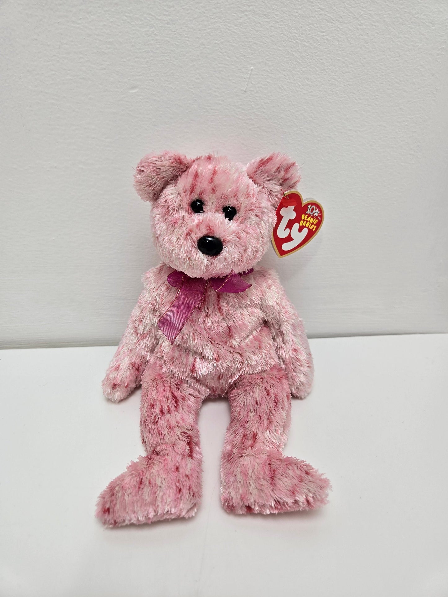 Ty Beanie Baby “Smitten” the Adorable Pink Bear  (8.5 inch)