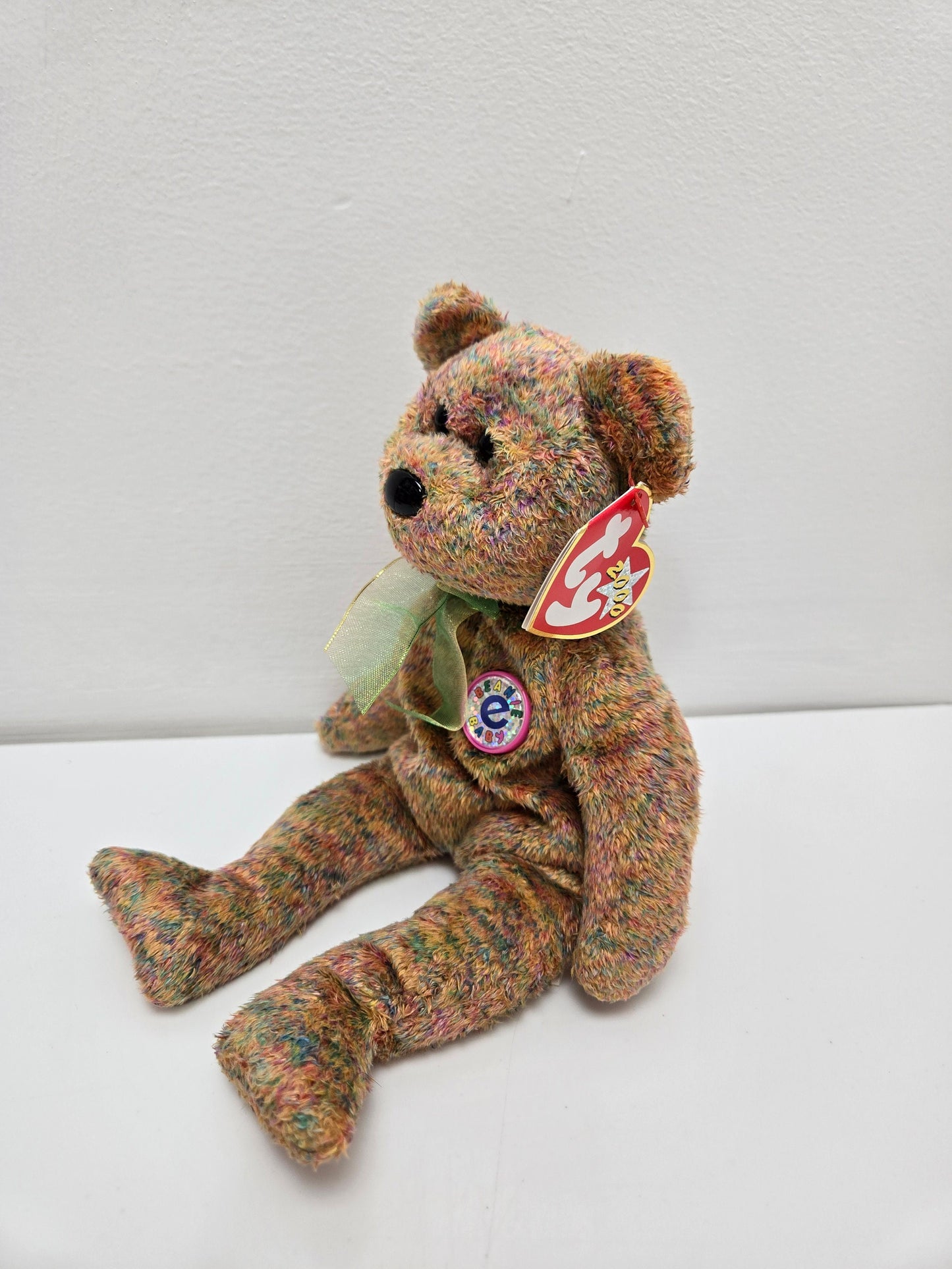 Ty Beanie Baby ”Speckles” the E Bear - Internet Exclusive (8.5 inch)