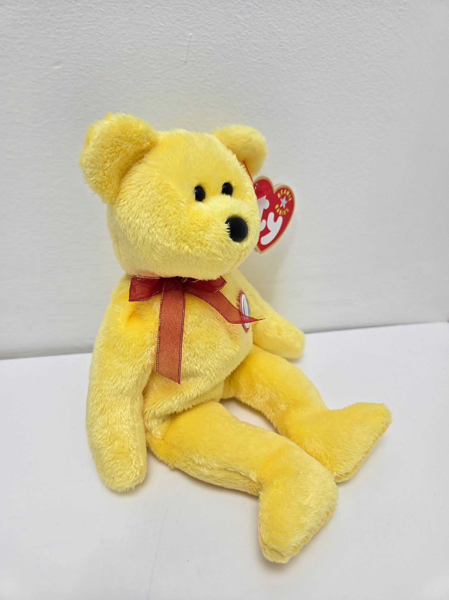 Ty Beanie Baby “Tradee” the E- Bear - Internet Exclusive (8.5 inch)