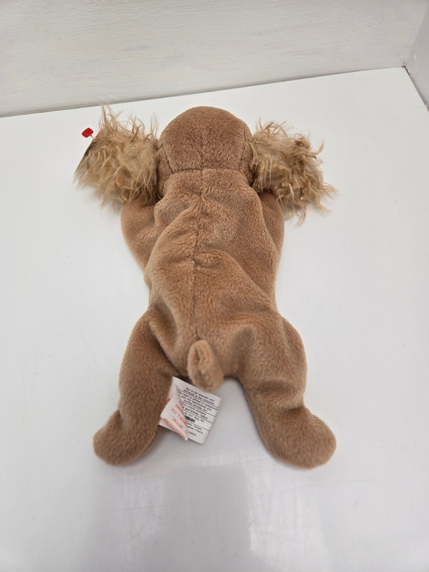 Ty Beanie Baby “Spunky” the Cocker Spaniel Handmade in Indonesia with Canadian Tush Tag! (9 inch)