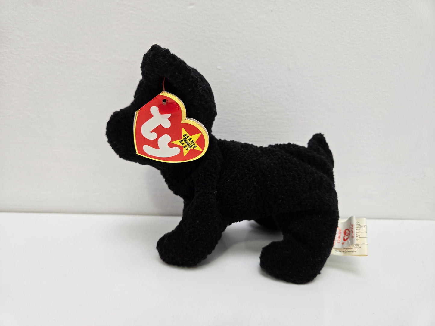 Ty Beanie Baby “Scottie” the Scottish Terrier Handmade in Indonesia with Canadian Tush Tag! (9 inch)