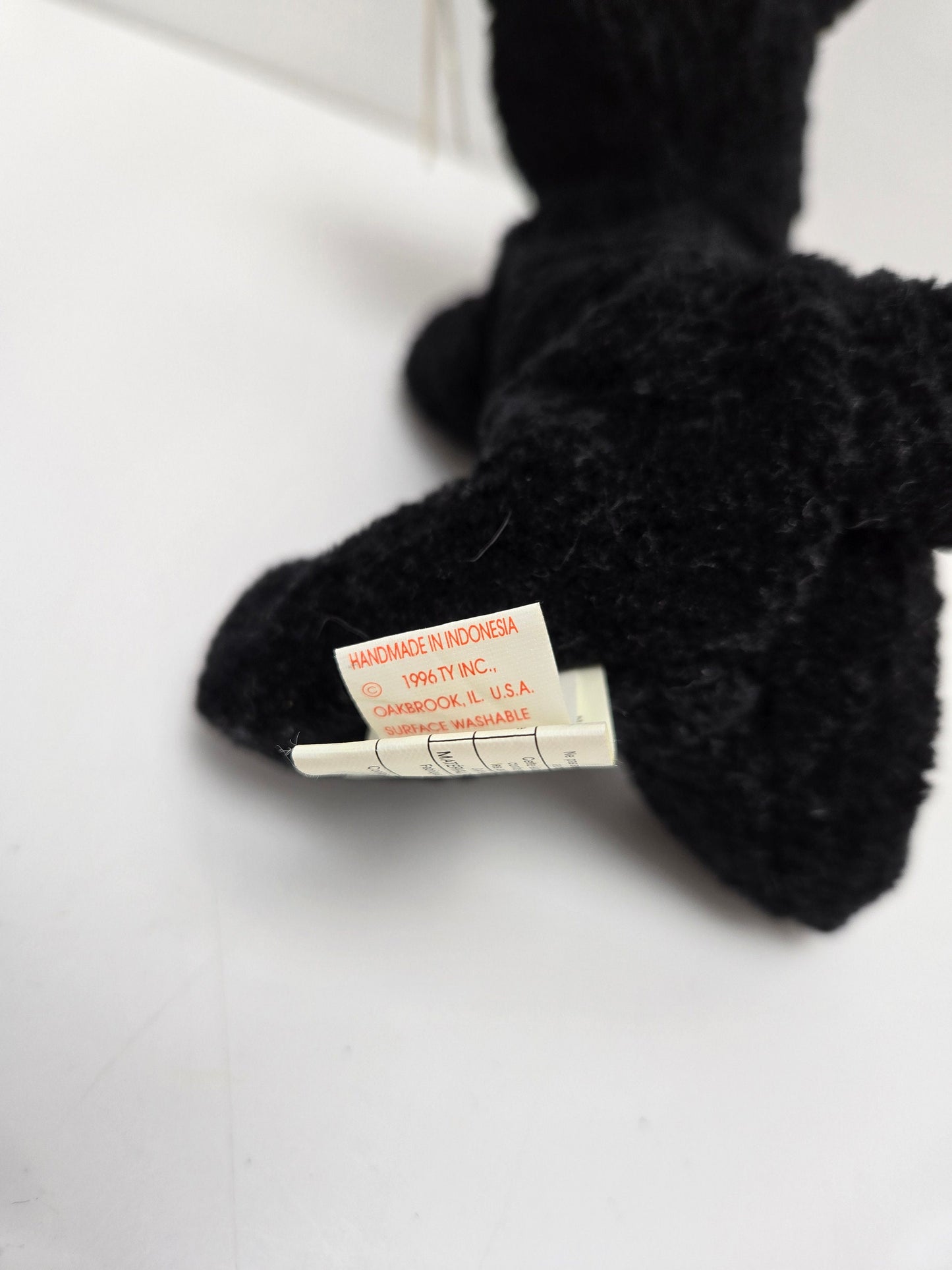 Ty Beanie Baby “Scottie” the Scottish Terrier Handmade in Indonesia with Canadian Tush Tag! (9 inch)