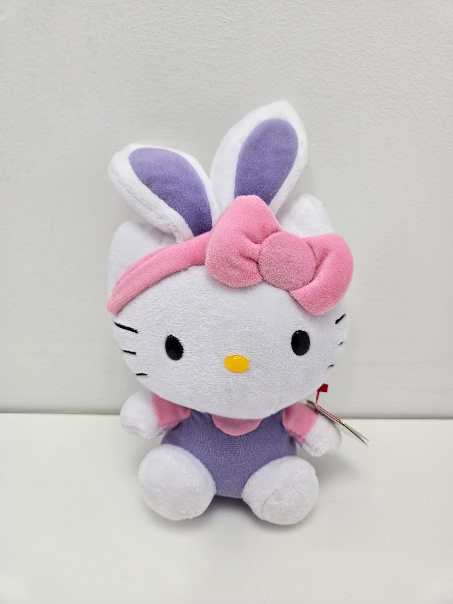 Ty Beanie Baby Vintage “Hello Kitty” Purple Bunny Ears (5.5 inch)